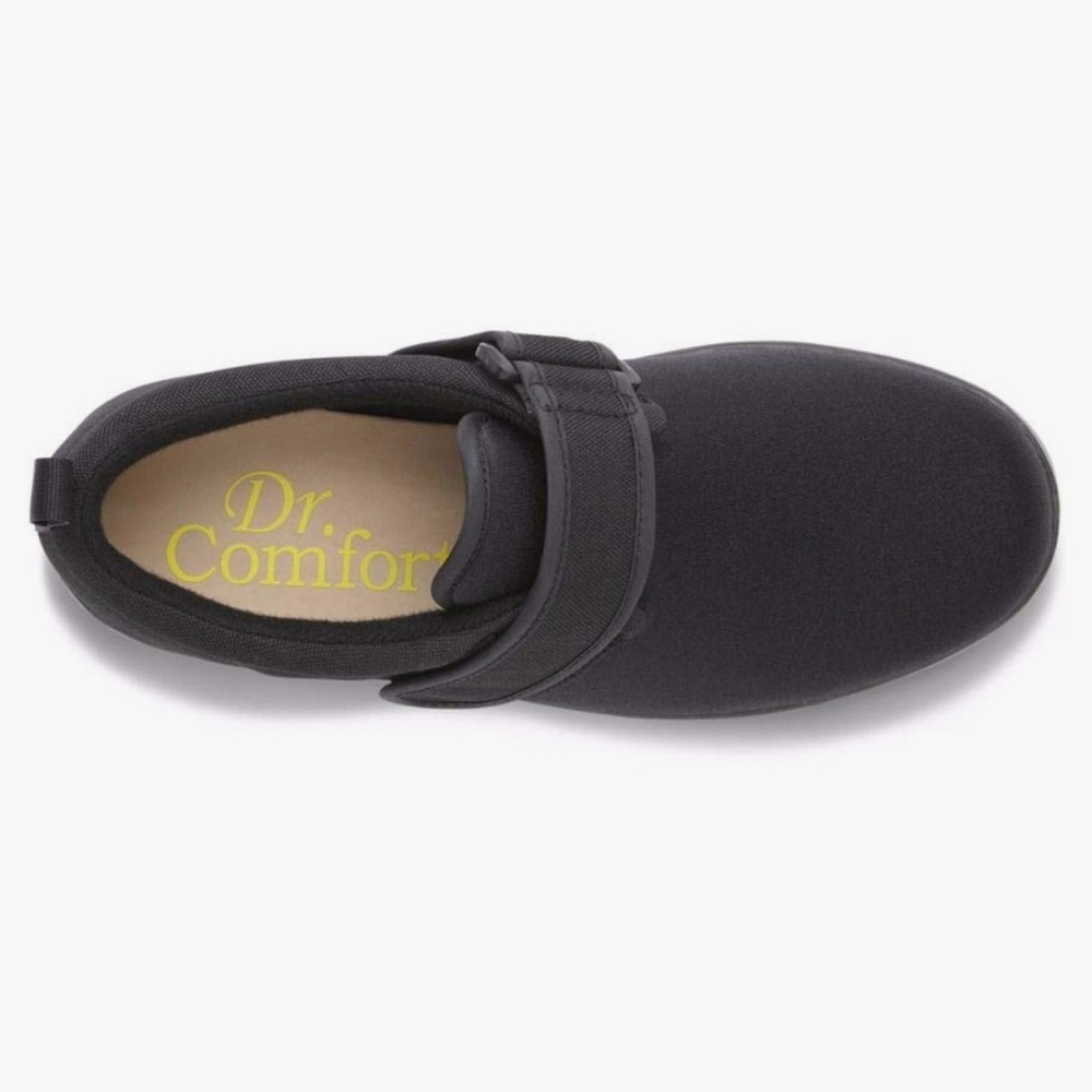 Dr. Comfort Men’s Black Slip-On Comfort Shoe